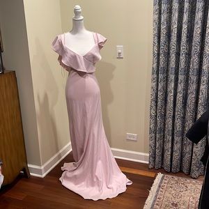 NWt Jay Godfrey pink gown